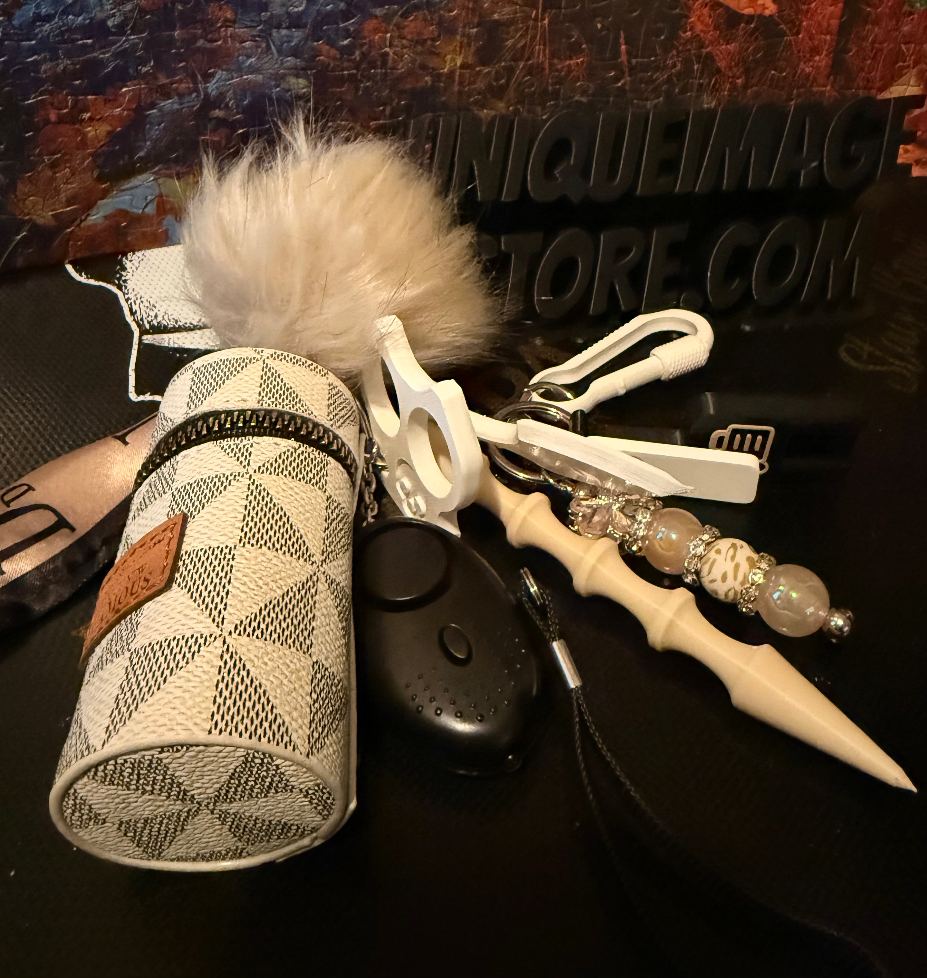 Small Change Purse Keychain