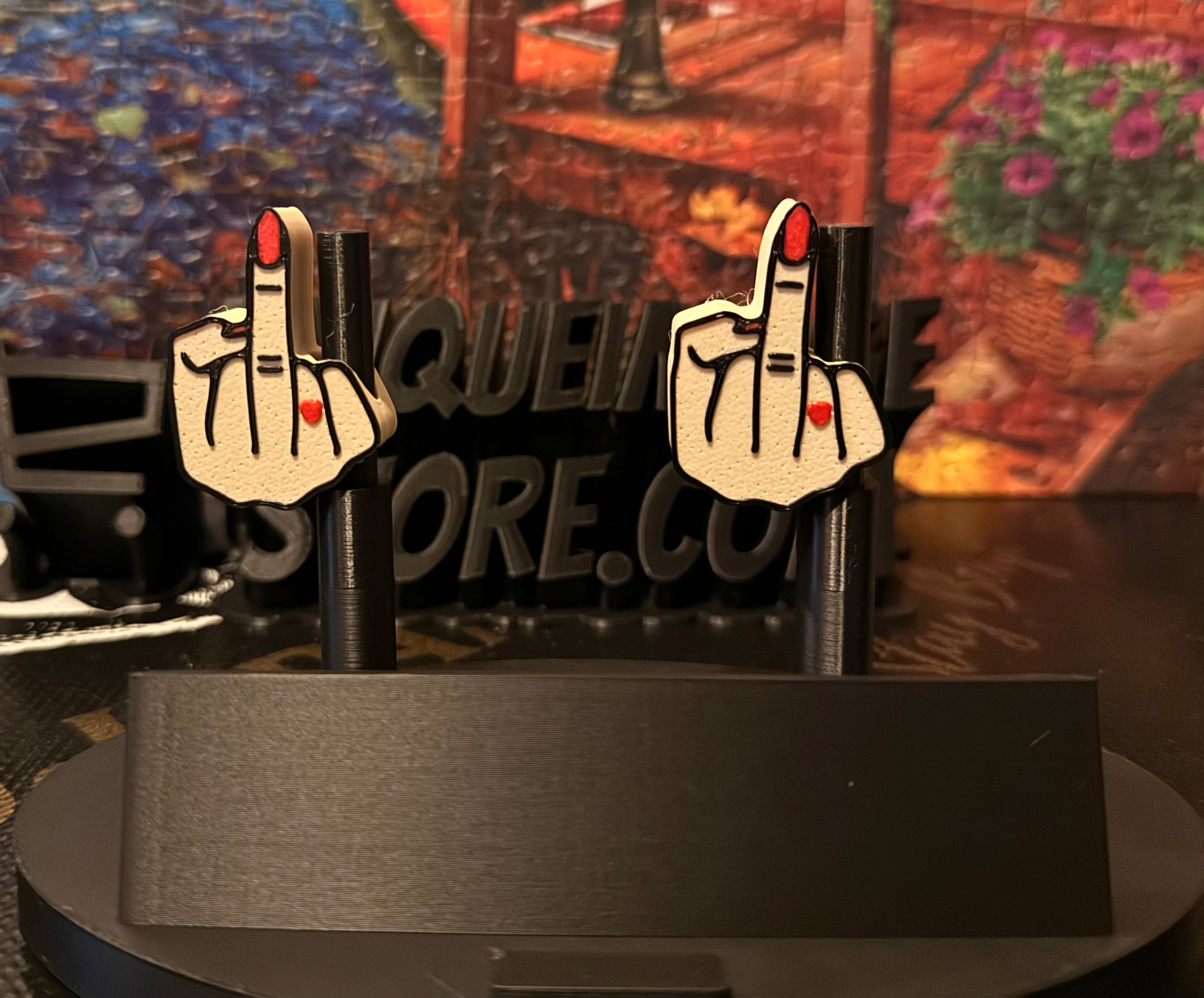 Finger Straw Topper