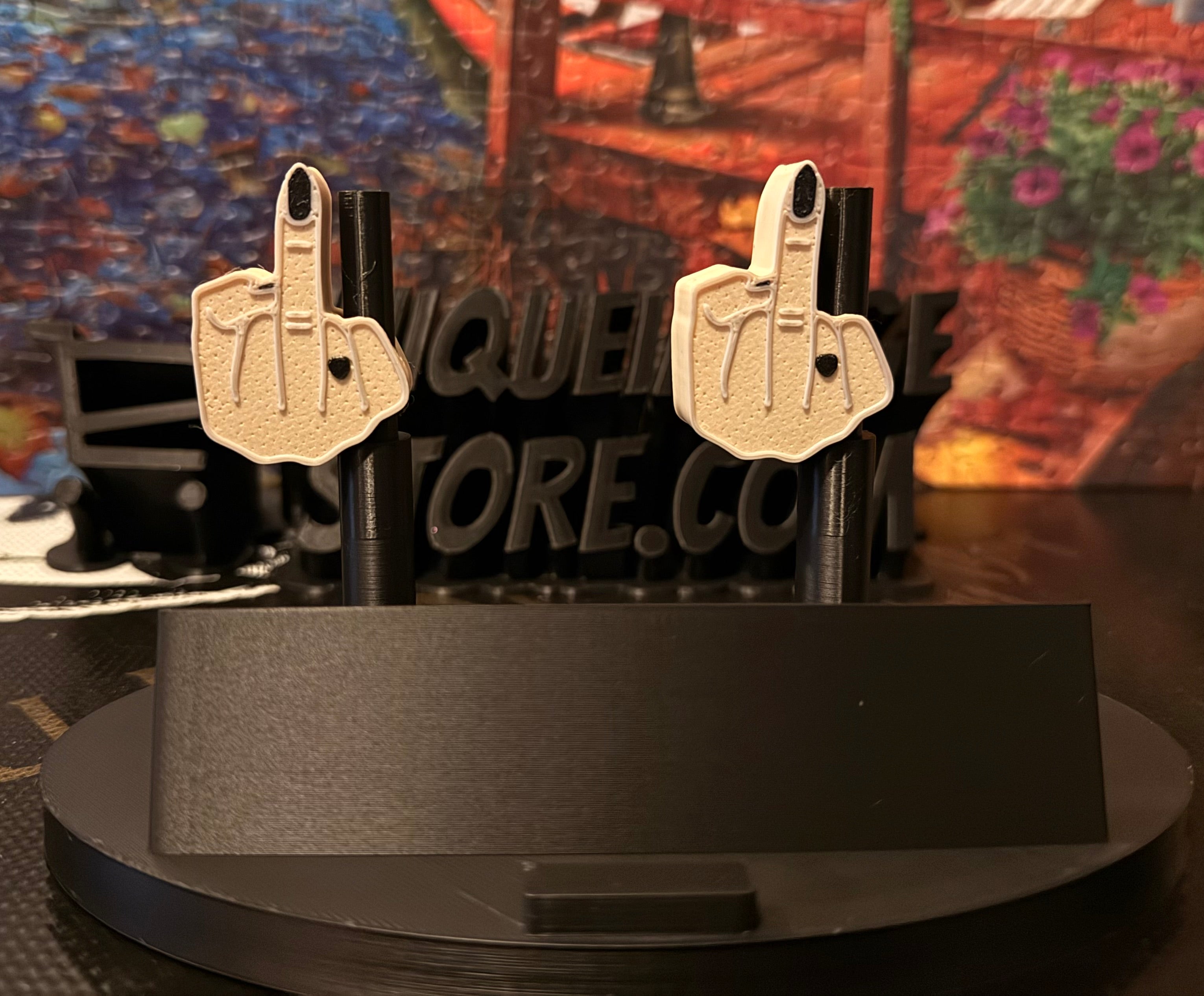 Finger Straw Topper
