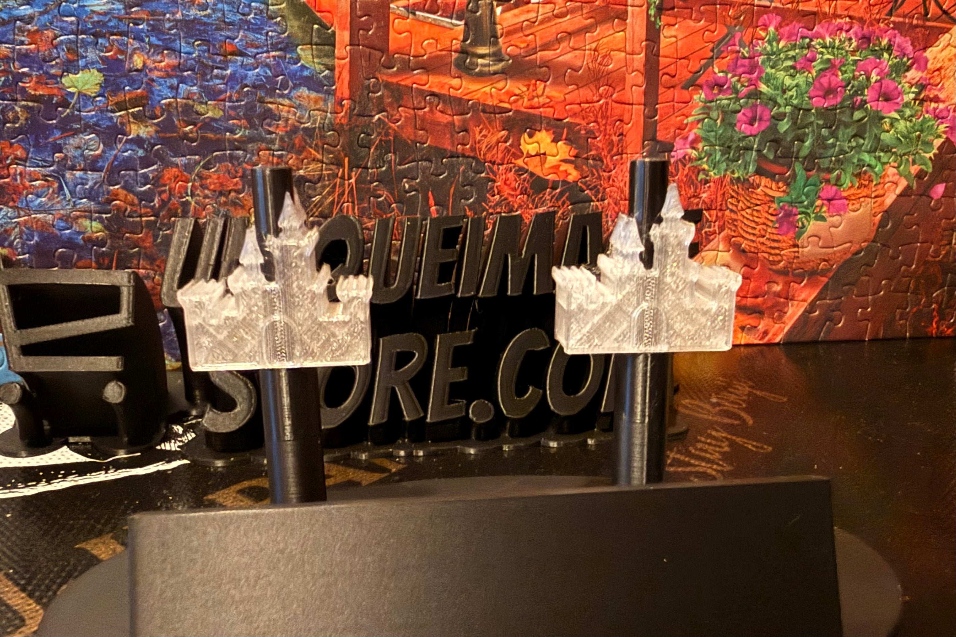 Glass Castle Straw Topper
